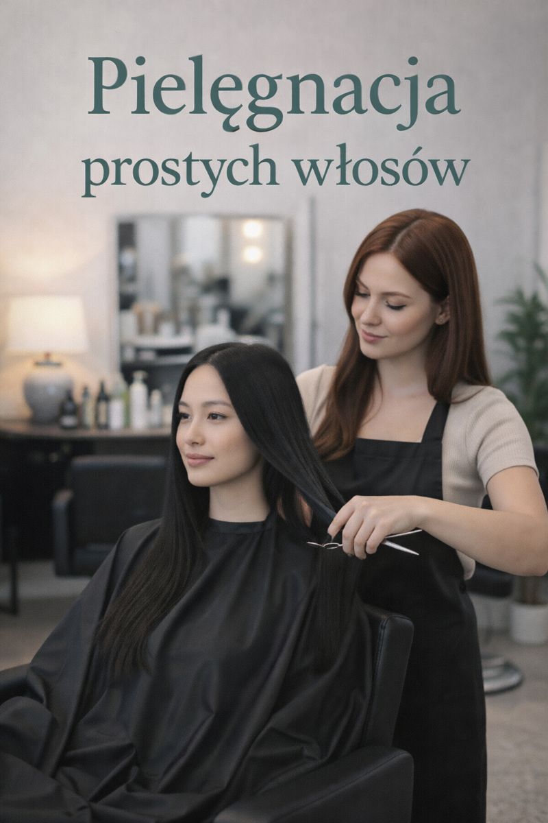 Pielęgnacja prostych włosów - ebook